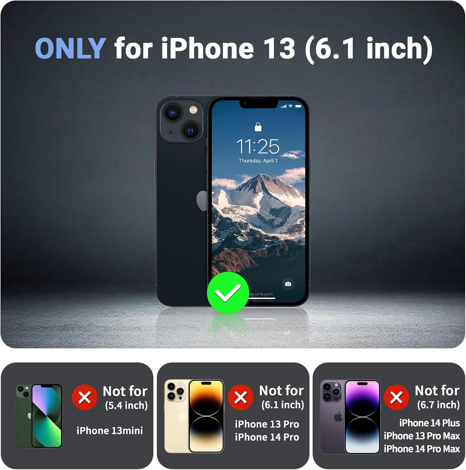 Detalle 2 de jaroco Magnetic iPhone 13 Case 6.1"