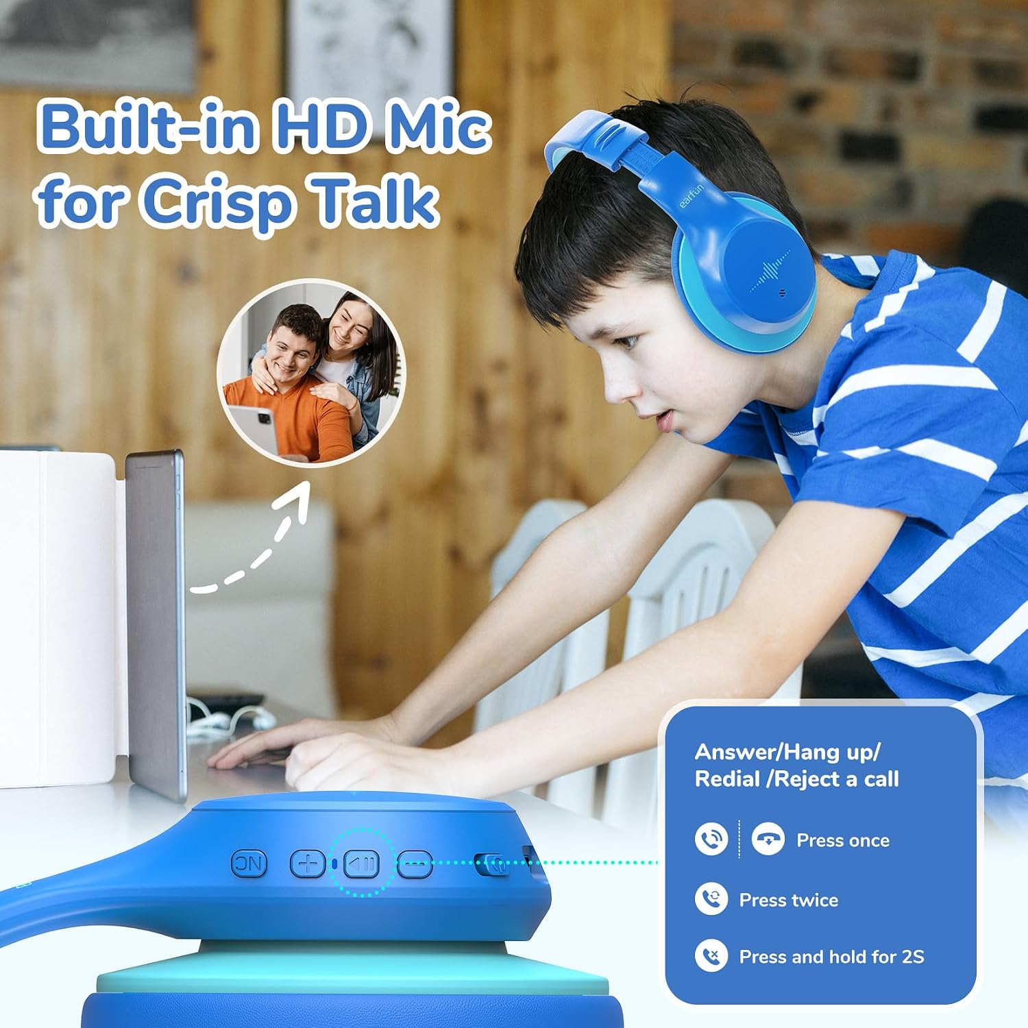 Thumbnail 5 de EarFun Active Noise Cancelling Headphones 120H