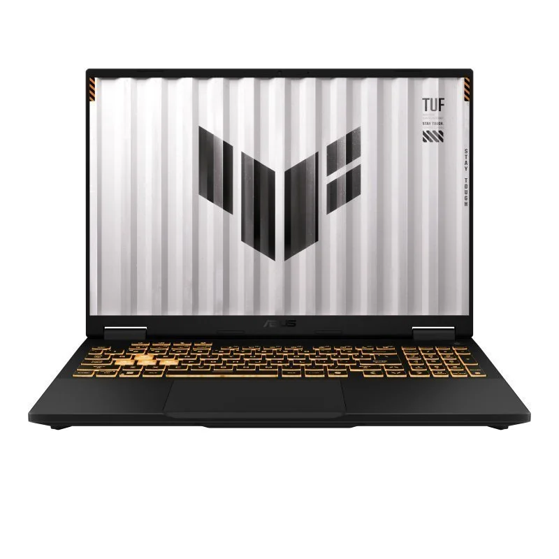 Detalle de ASUS TUF Gaming F16 16" (i7-14650HX) con RTX 5070, 32GB, 1TB SSD y 165 Hz