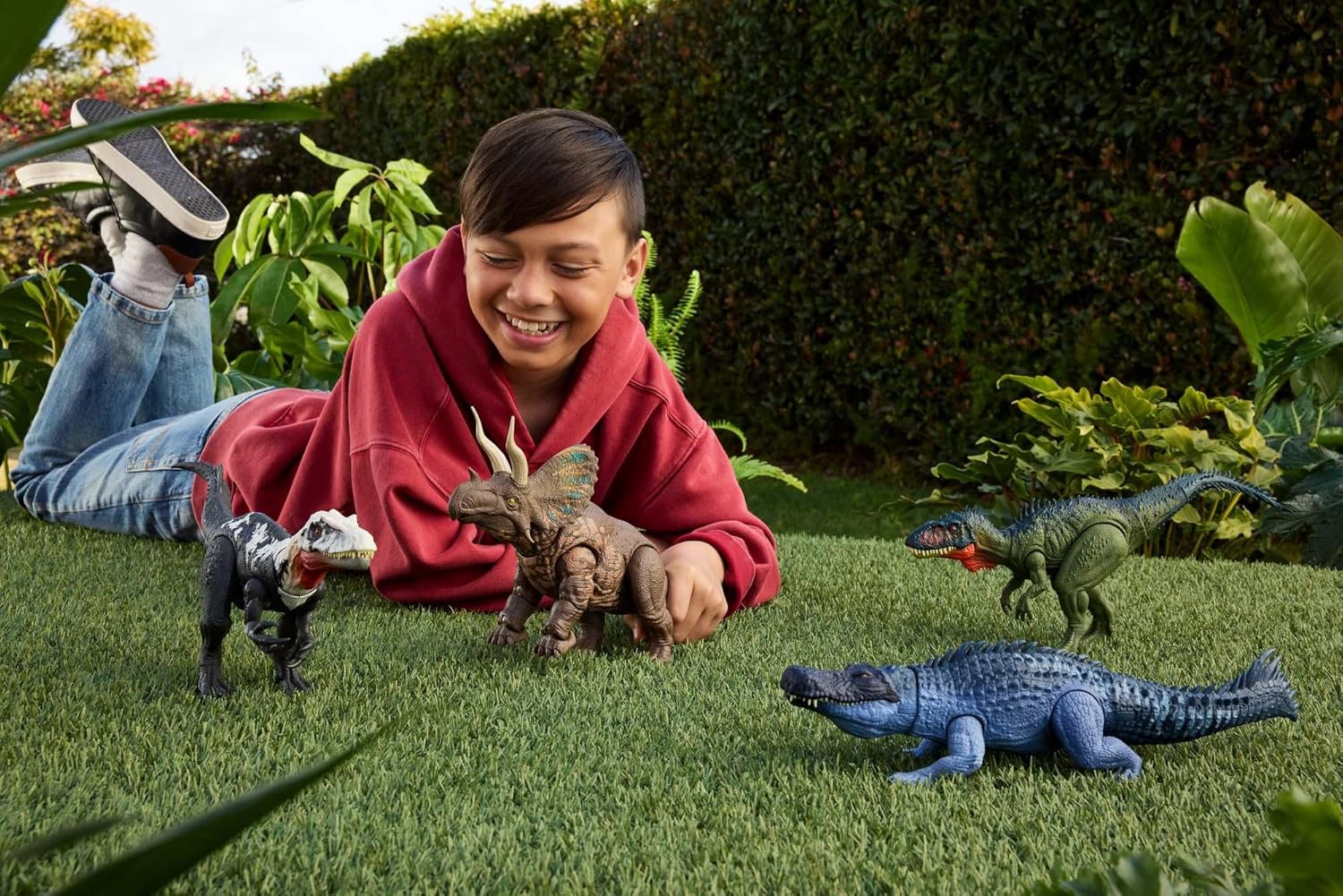 Thumbnail 1 de Tyrannotitán Méga Prédateurs — Figurine Jurassic World Renaissance par Mattel (JCL75), 34,29 cm