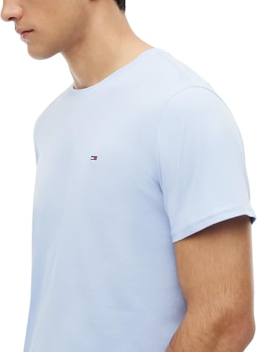 Thumbnail 2 de Tommy Jeans TJM Xslim Jersey tee Dm0Dm04411 S/S Camiseta para Hombre, Azul Moonlight Iris, XXL