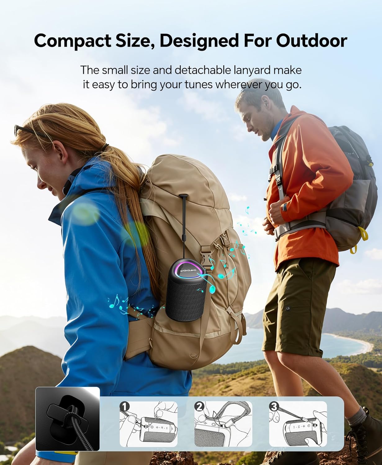 Thumbnail 3 de Portable Bluetooth Speaker 15W