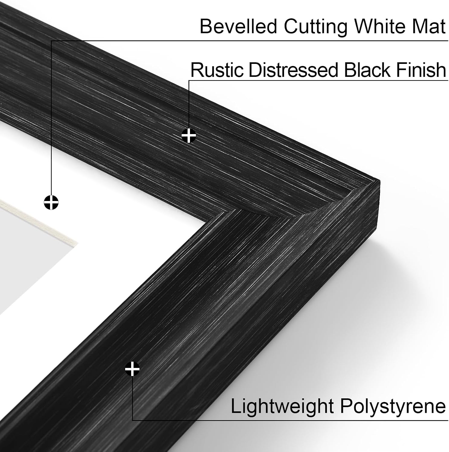 Thumbnail 3 de Vittanly Picture Frames, 8x10