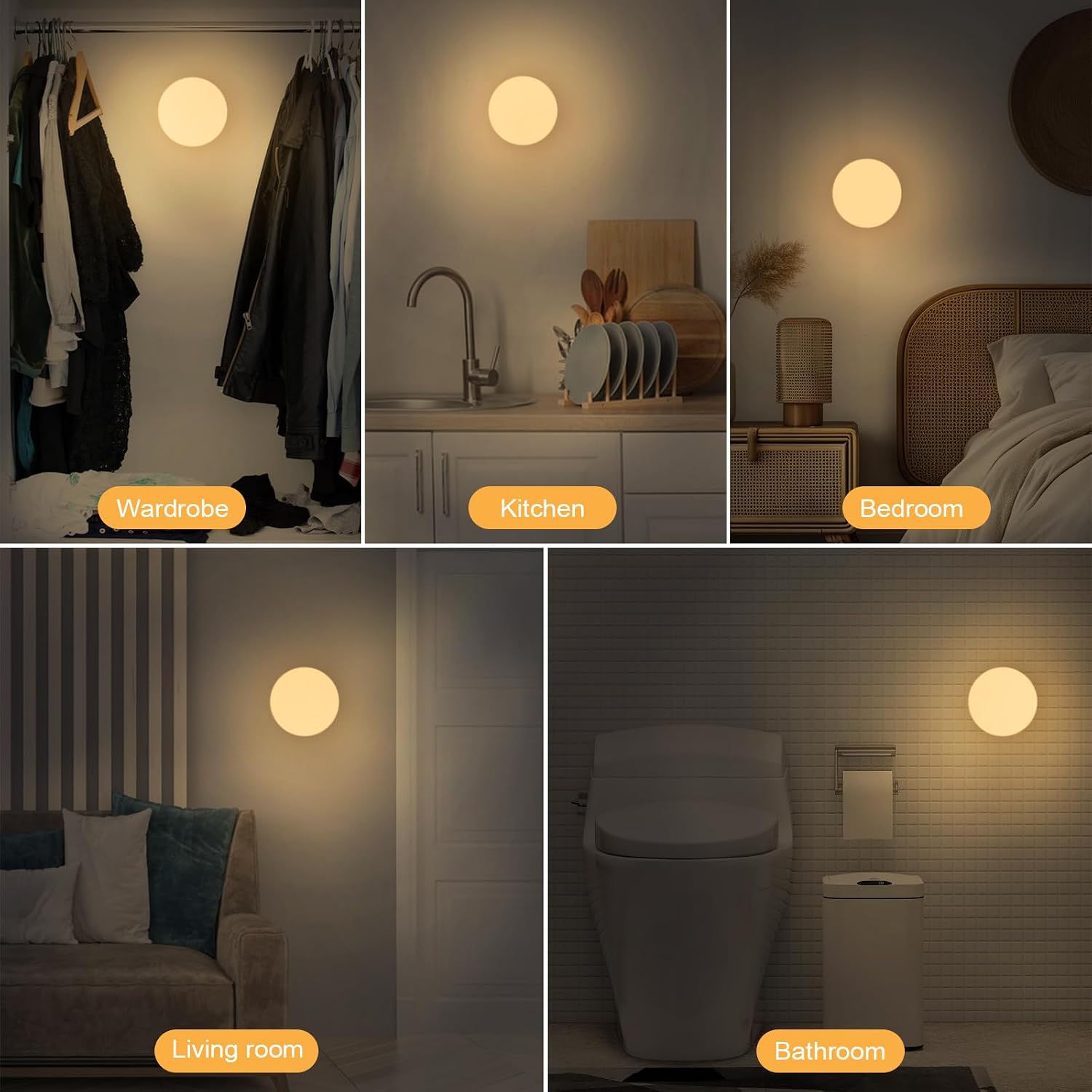 Thumbnail 6 de Jsdoin Motion Sensor Lights Pack of 6