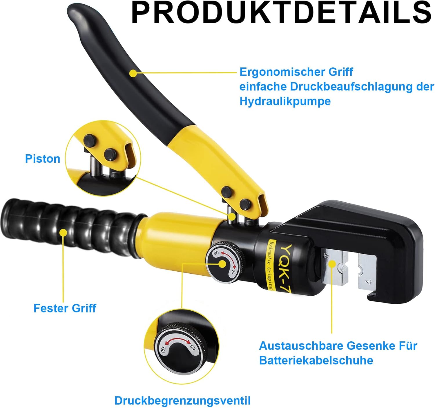 Thumbnail 2 de Solsop Hydraulic Crimping Tool 4–70 mm²