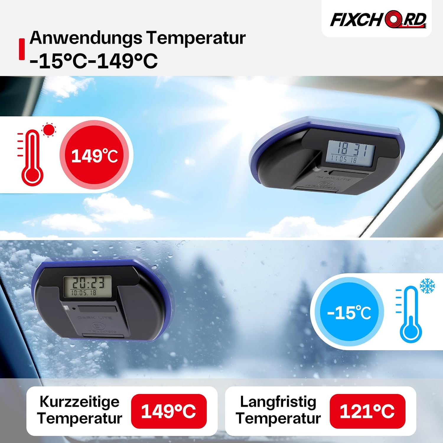 Thumbnail 5 de Elektronische Parkscheibe Klebepads für Needit Park Lite & Co. – 12 Magnet-Ersatz-Klebepads