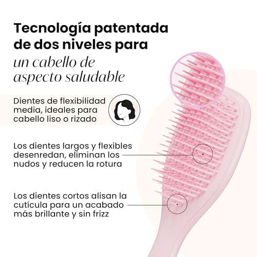 Thumbnail 1 de Tangle Teezer Mini Ultimate Detangler — Cepillo desenredante rosa 🎀
