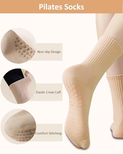Thumbnail 2 de Yikki calcetines pilates antideslizantes 4 pares