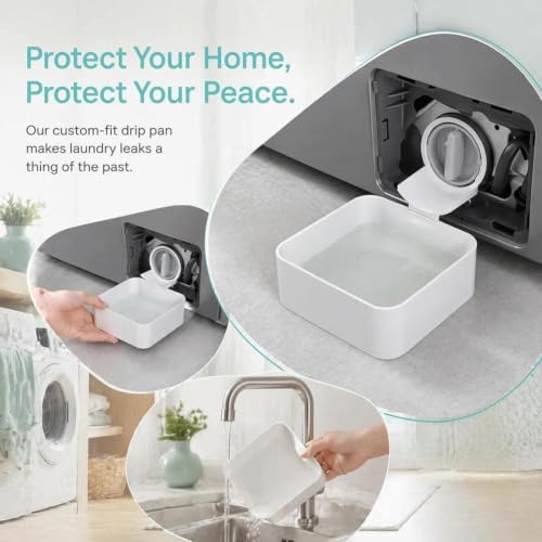 Thumbnail 4 de YERFFZE Washing Machine Drainage Tray – Leak-Proof Drip Pan for Front Loaders