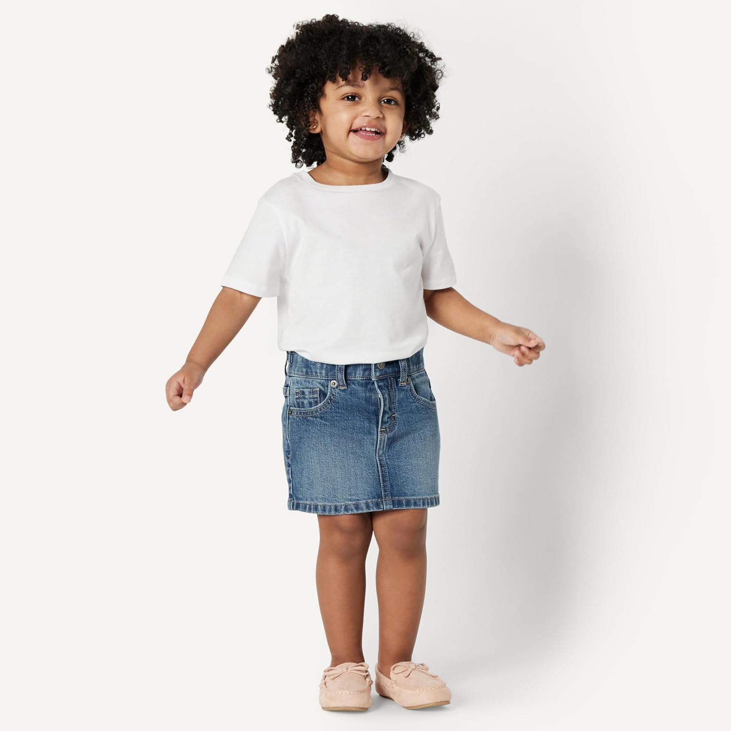Thumbnail 5 de Amazon Essentials Mädchen Regular-Fit-Jeans-Skort mit mittlerem Stretchanteil