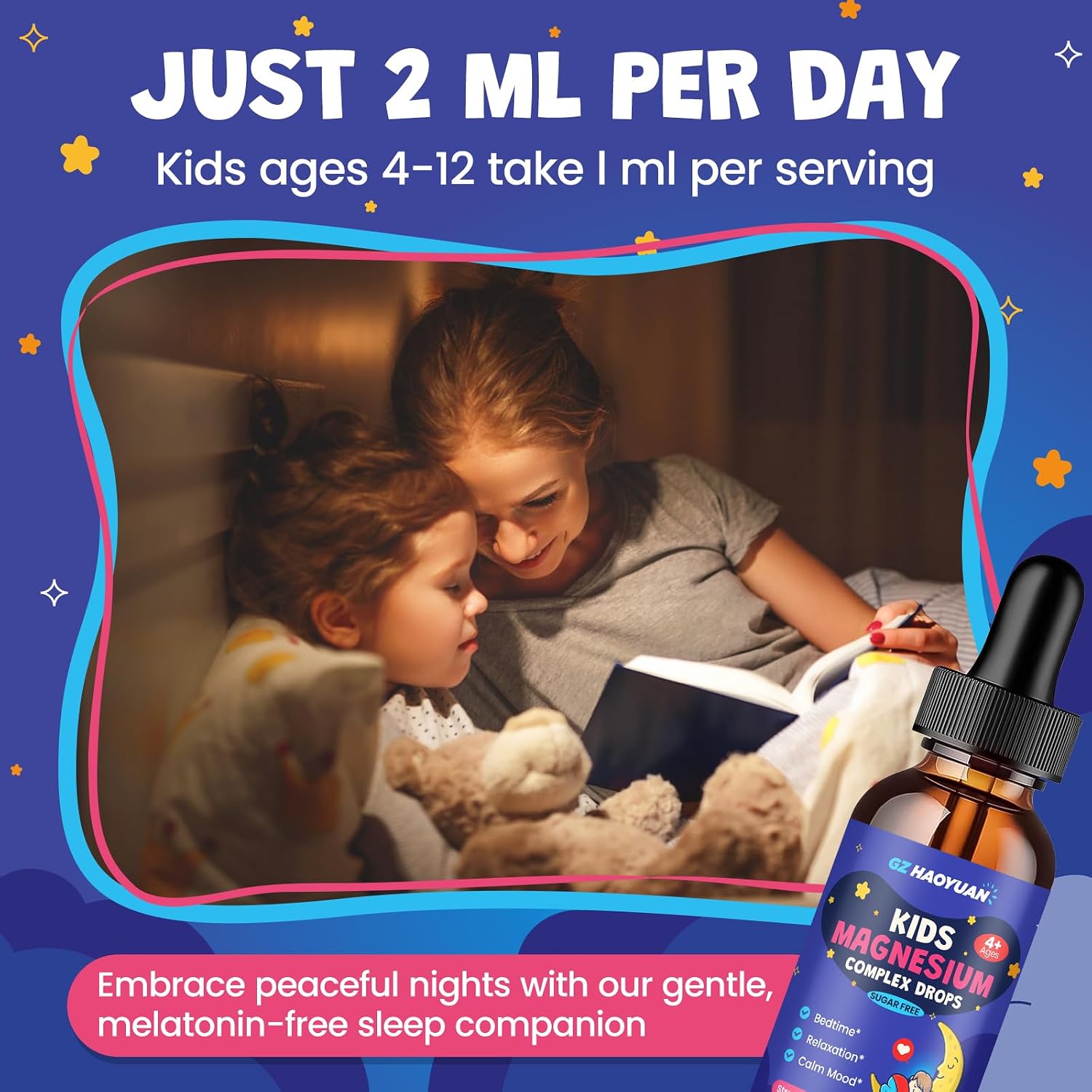 Detalle 2 de Kids Magnesium Liquid Drops 2 fl oz