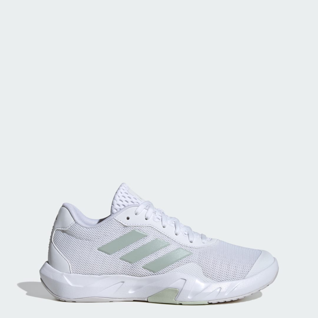 Detalle de Zapatillas de training Amplimove de Adidas — blancas