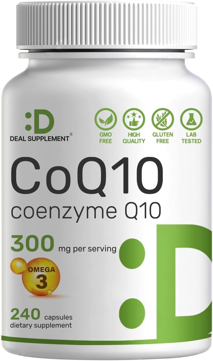 Detalle de DEAL SUPPLEMENT CoQ10 Supplement 300 mg