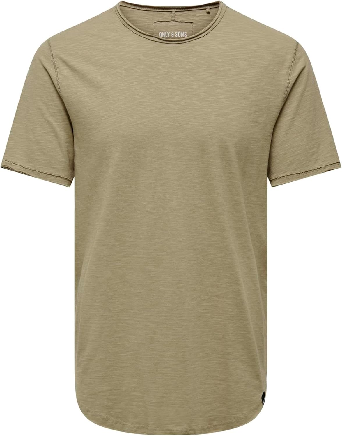 Detalle de Only & Sons ONSBENNE T-Shirt – Lang geschnitten, verwaschene Optik