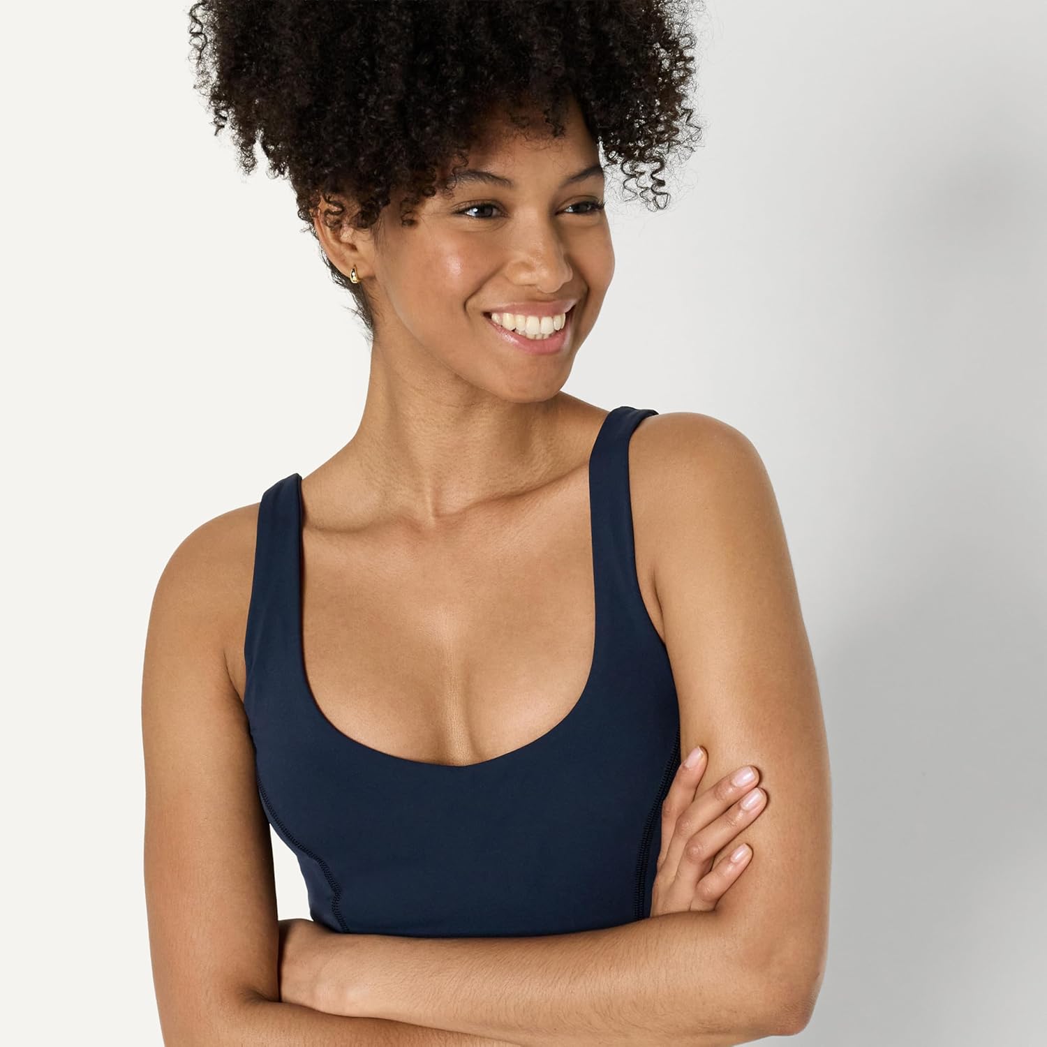 Thumbnail 4 de Amazon Essentials Women’s Active FormFlex Buttery Soft Light Support Crop Tank with Bra