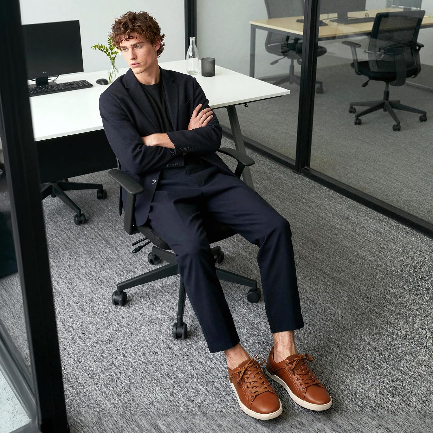 Thumbnail 1 de Bruno Marc Casual Dress Sneakers 3.6mm Grip