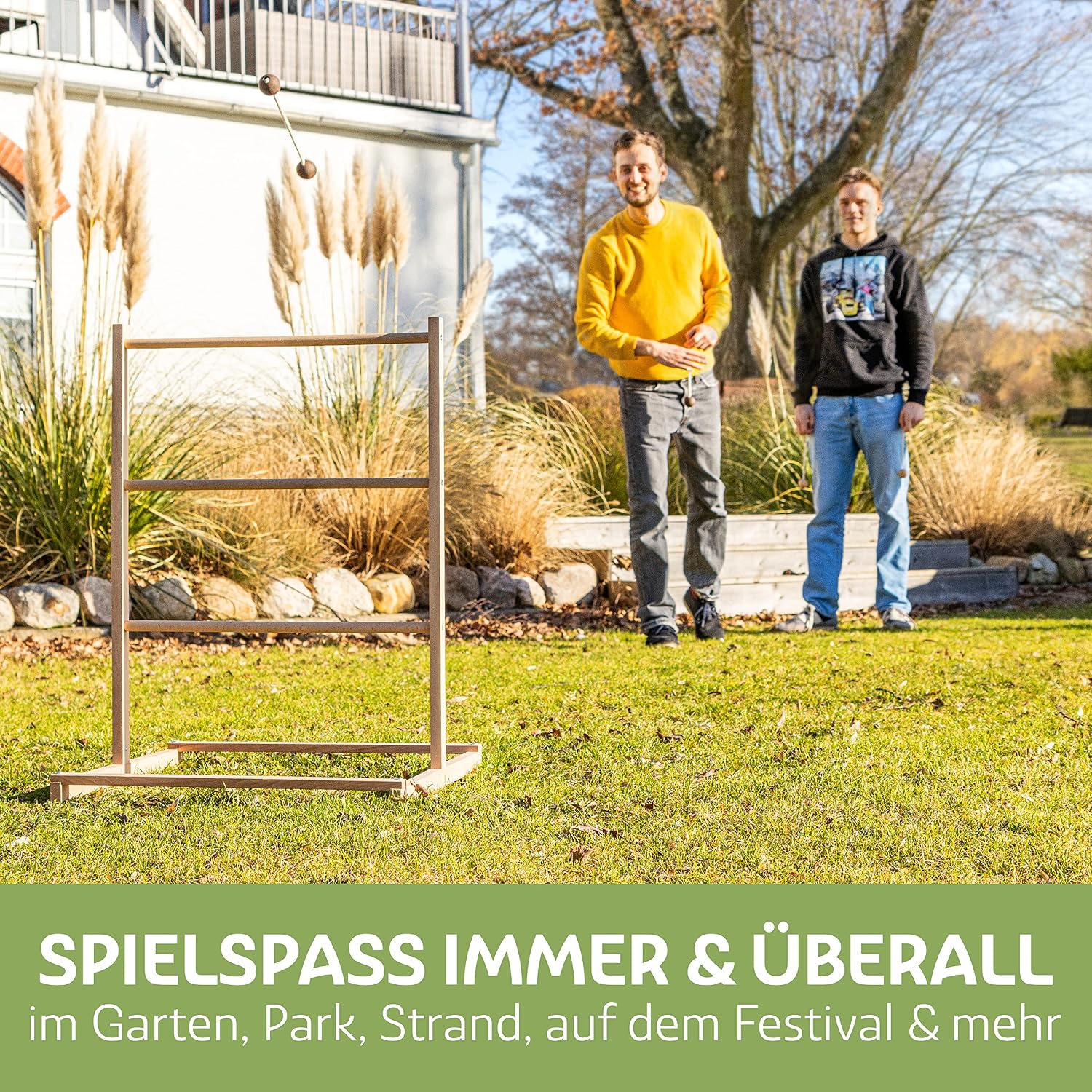 Detalle 2 de Leitergolf Outdoor FSC® Holz Wurfspiel