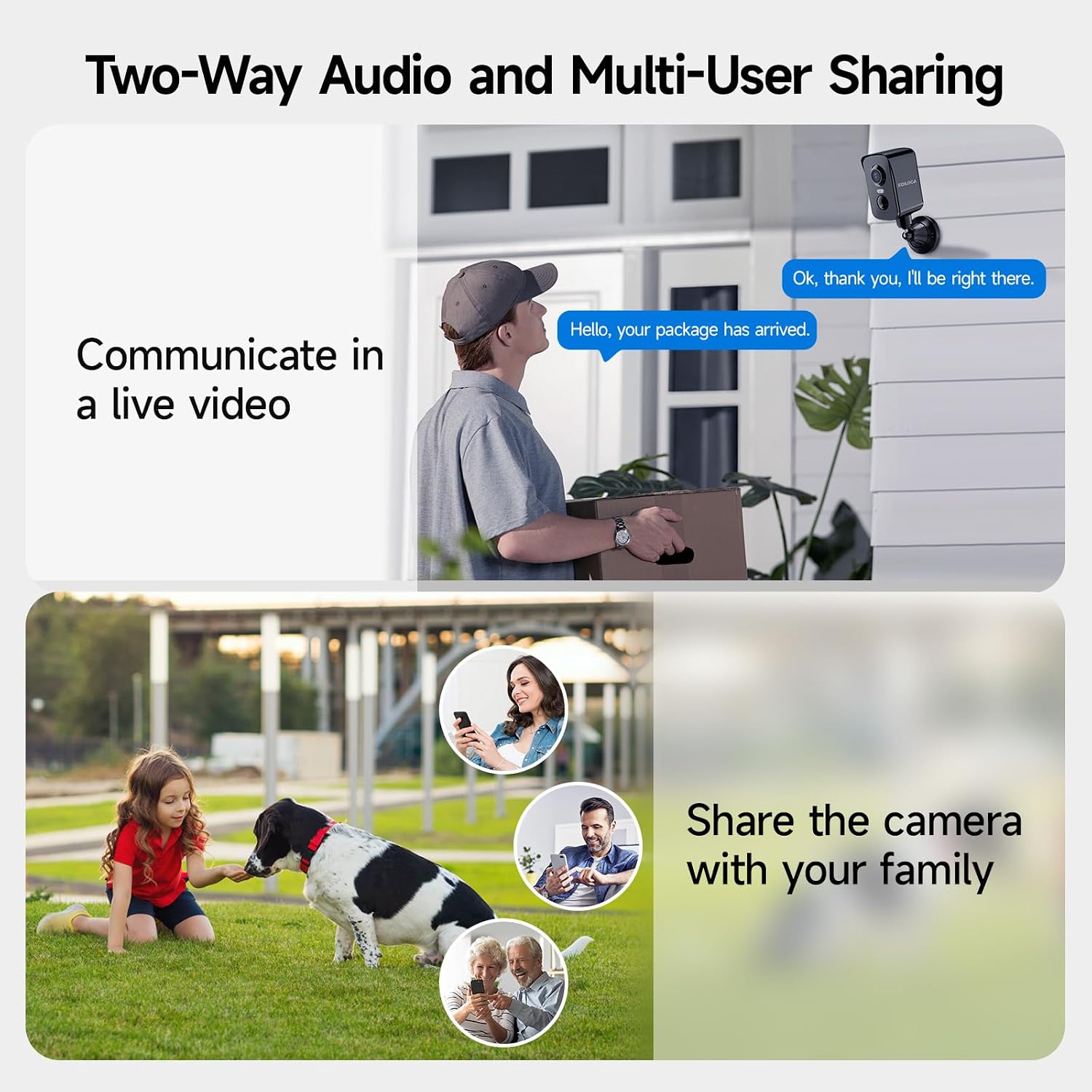 Thumbnail 4 de Ediloca 2K Outdoor Wireless Security Camera