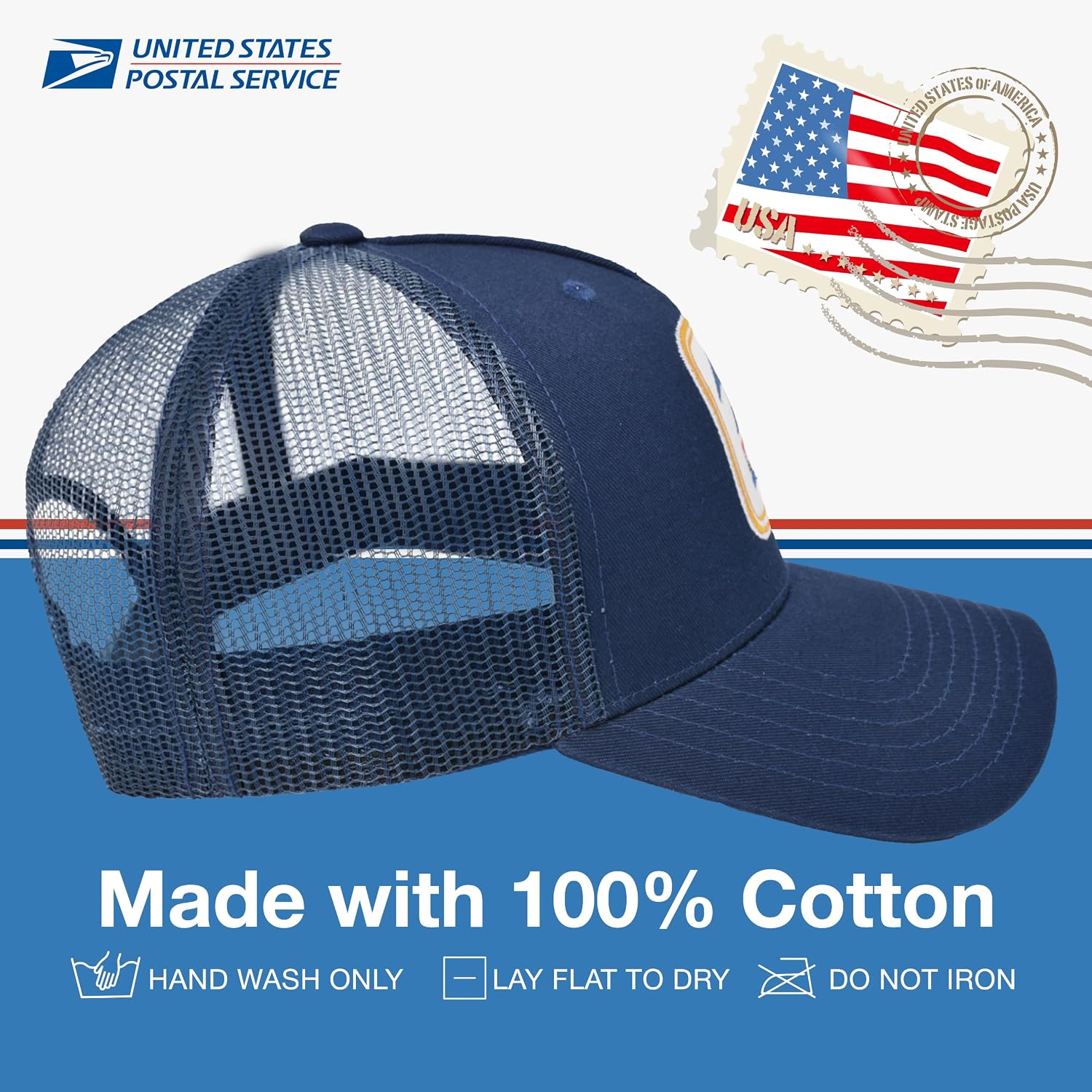 Detalle 2 de USPS Trucker Hat, One Size