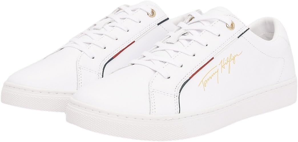 Thumbnail 3 de Tommy Hilfiger Damen Cupsole Sneaker Tommy Signature – Leder, klassisch und vielseitig