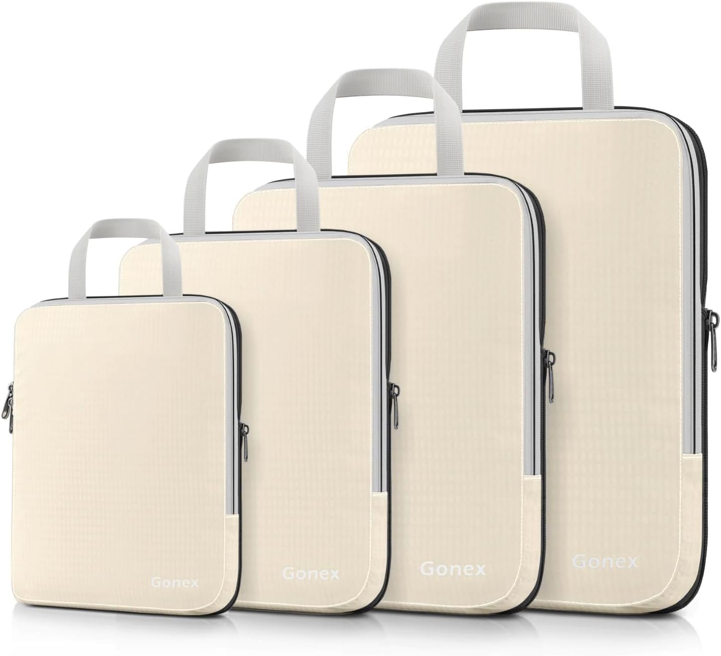 Thumbnail 6 de Gonex Compression Packing Cubes Extensible Organizer Bags for Travel