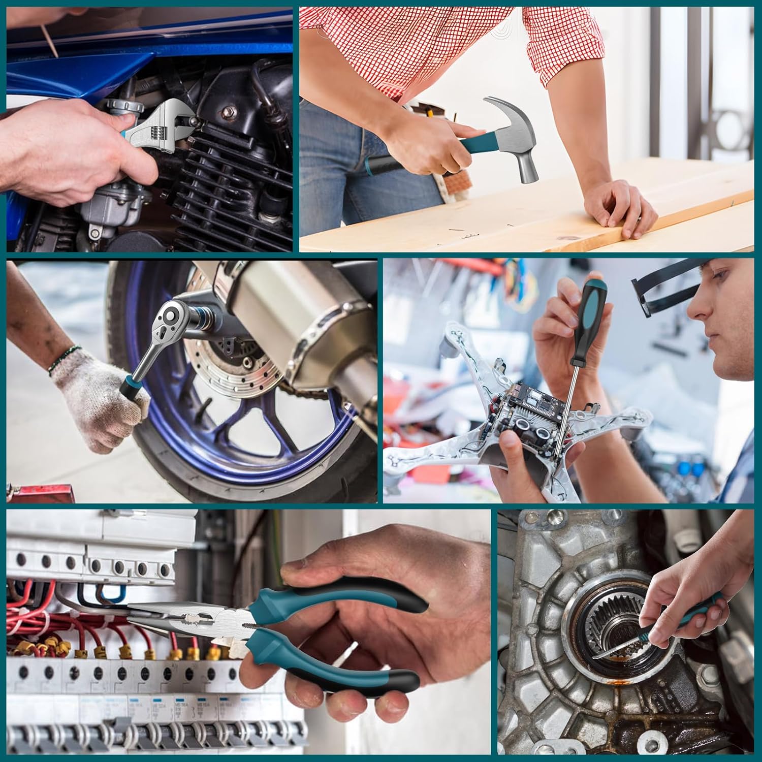 Thumbnail 6 de Sundpey 21V Cordless Drill Kit 255-PC