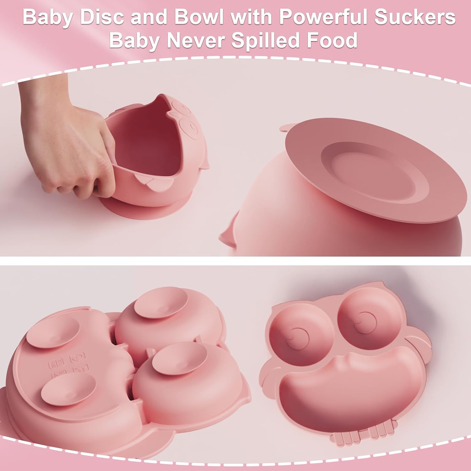Detalle de Silicone Baby Feeding Set, 10-Piece