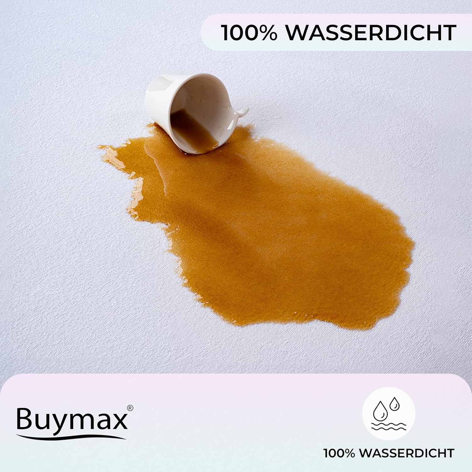 Thumbnail 2 de Buymax Matratzenschoner wasserdicht 140x200 cm