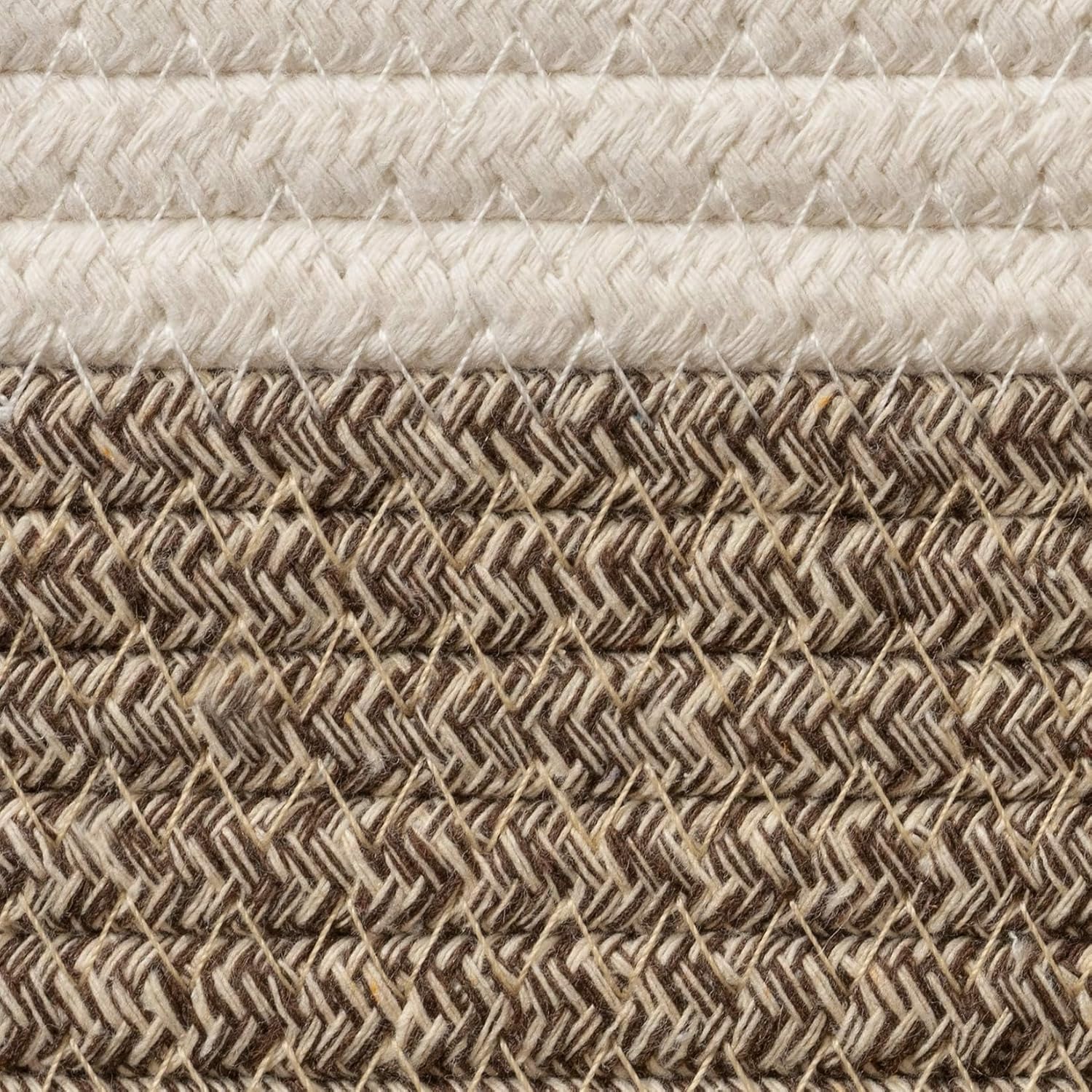 Thumbnail 6 de LA JOLIE MUSE Rope Storage Baskets set of 3 — woven organiser