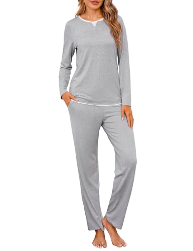 Detalle de Jahetuul Pyjama Femme Hiver Coton ⚙