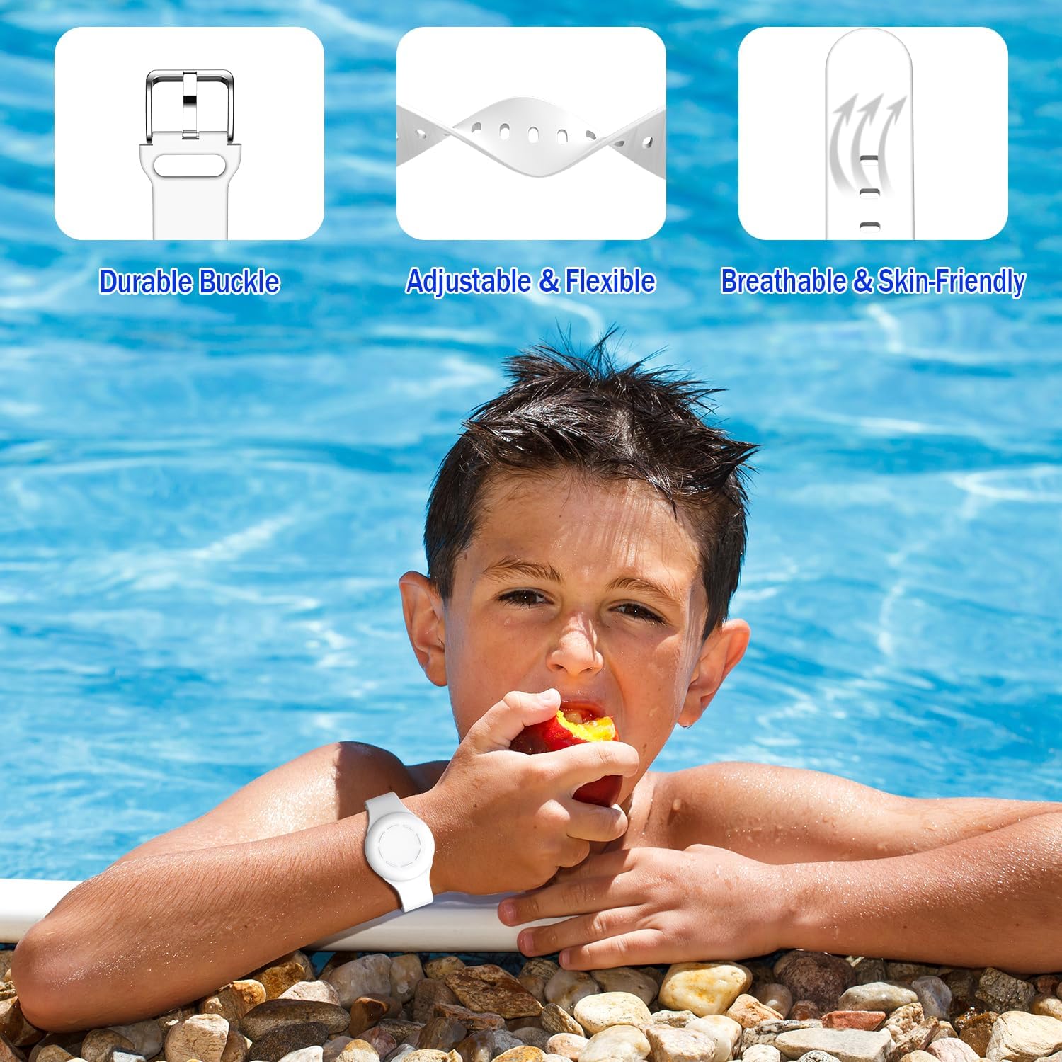 Thumbnail 5 de R-fun Air Tag Armbänder Kinder 2er Pack