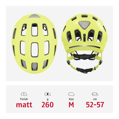 Thumbnail 2 de ABUS Fahrradhelm Youn-I 2.0 – Mono Gelb, Größe M