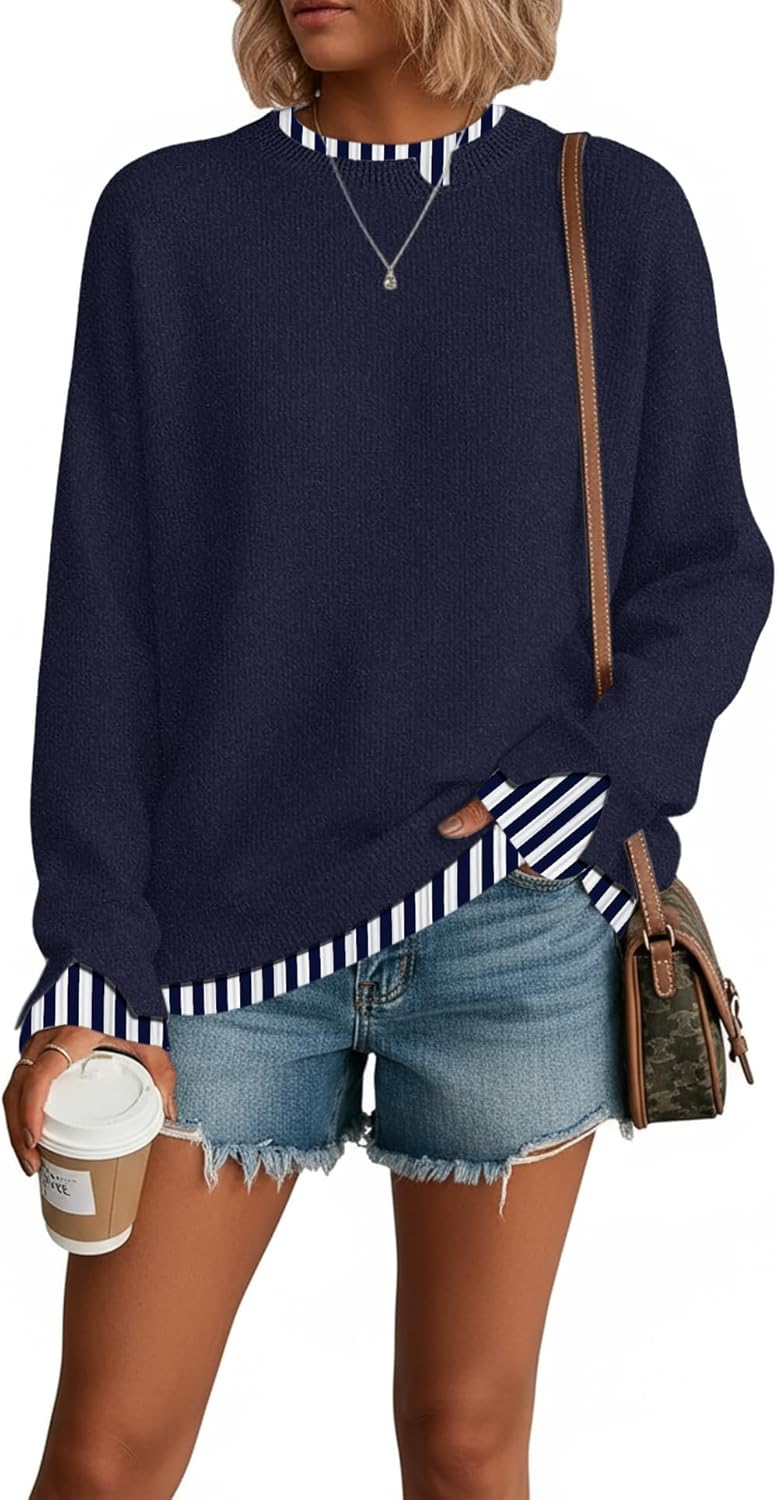 Thumbnail 4 de Disamer Womens Sweaters Cozy Oversized Pullover 2026