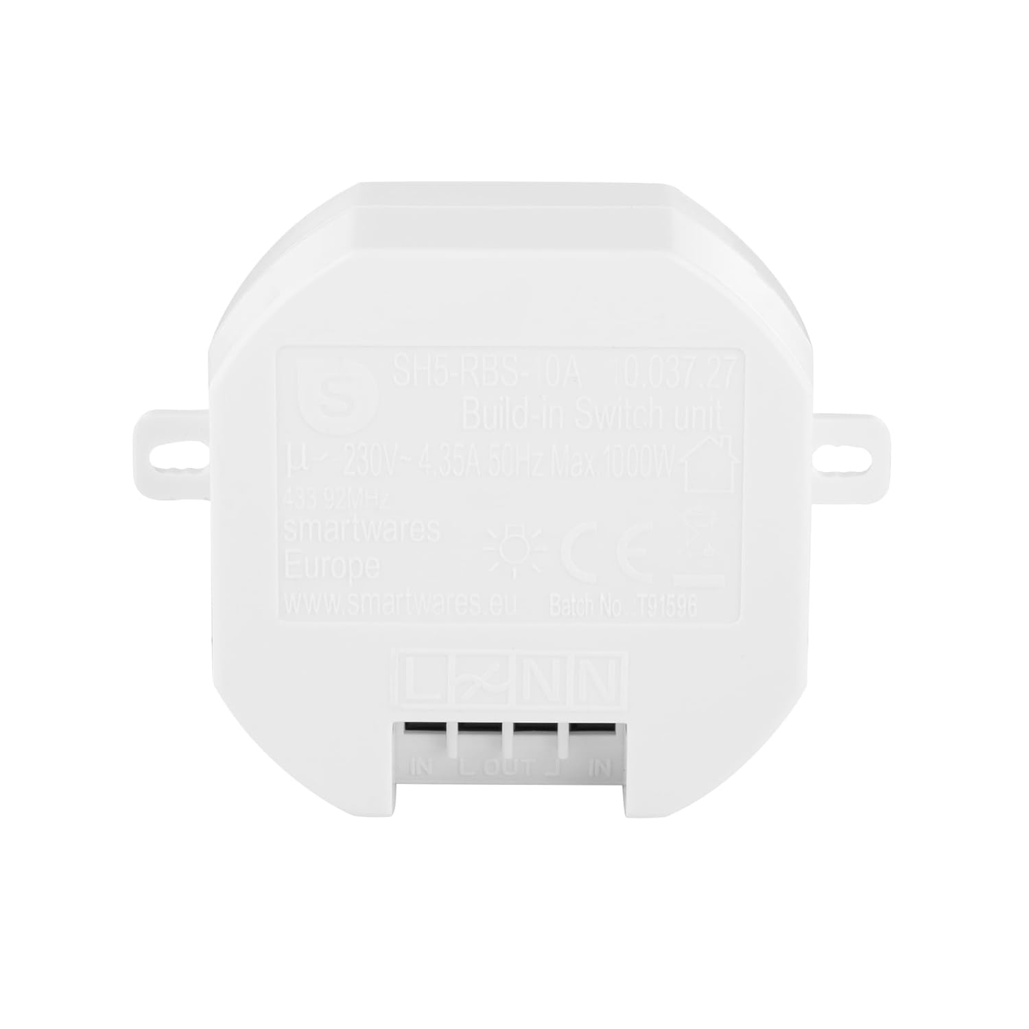 Detalle 2 de Smartwares SH4-90260 module encastrable Plug & Connect pour contrôler l’éclairage jusqu’à 1 000 W