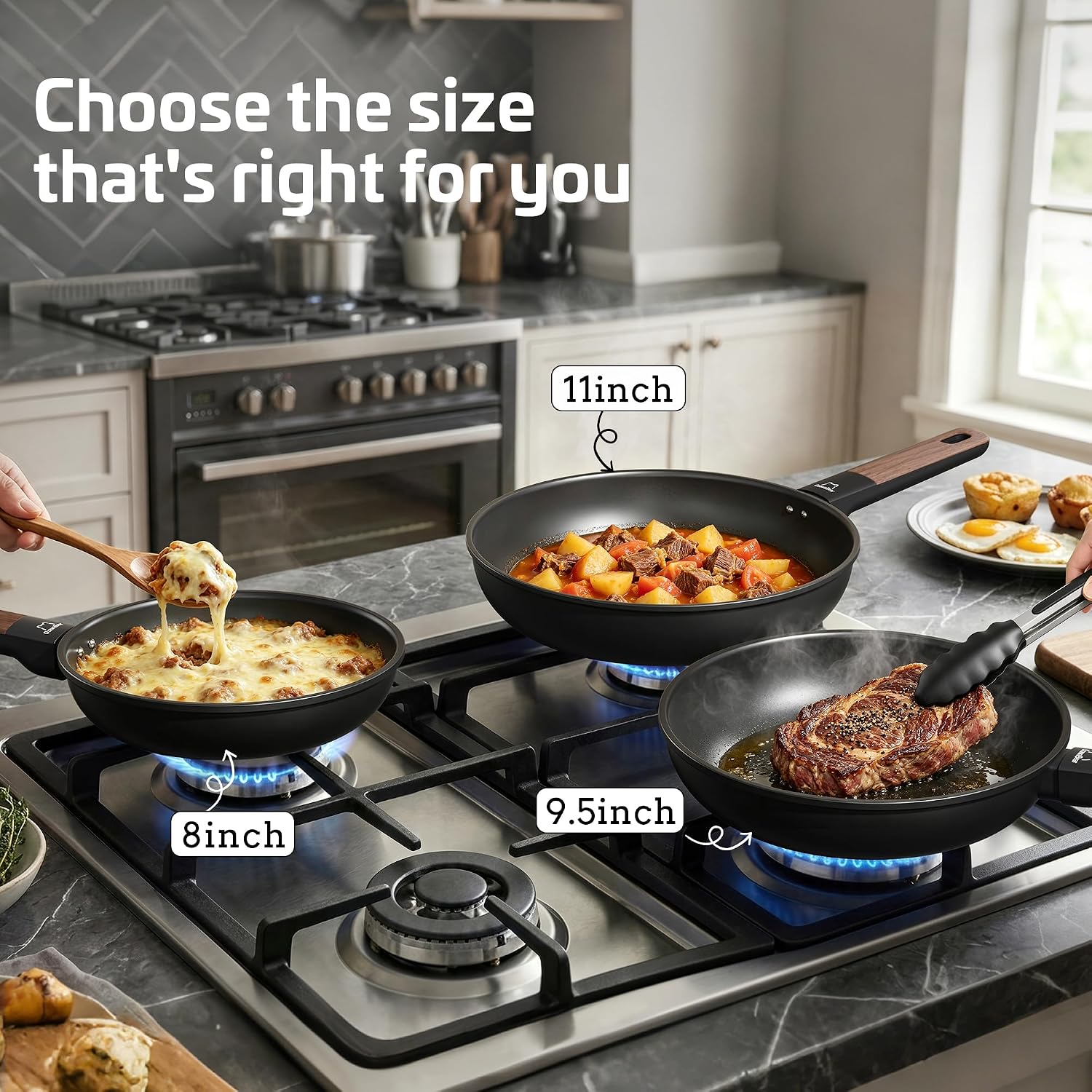 Thumbnail 6 de OzawaBear Frying Pan, 8-Inch