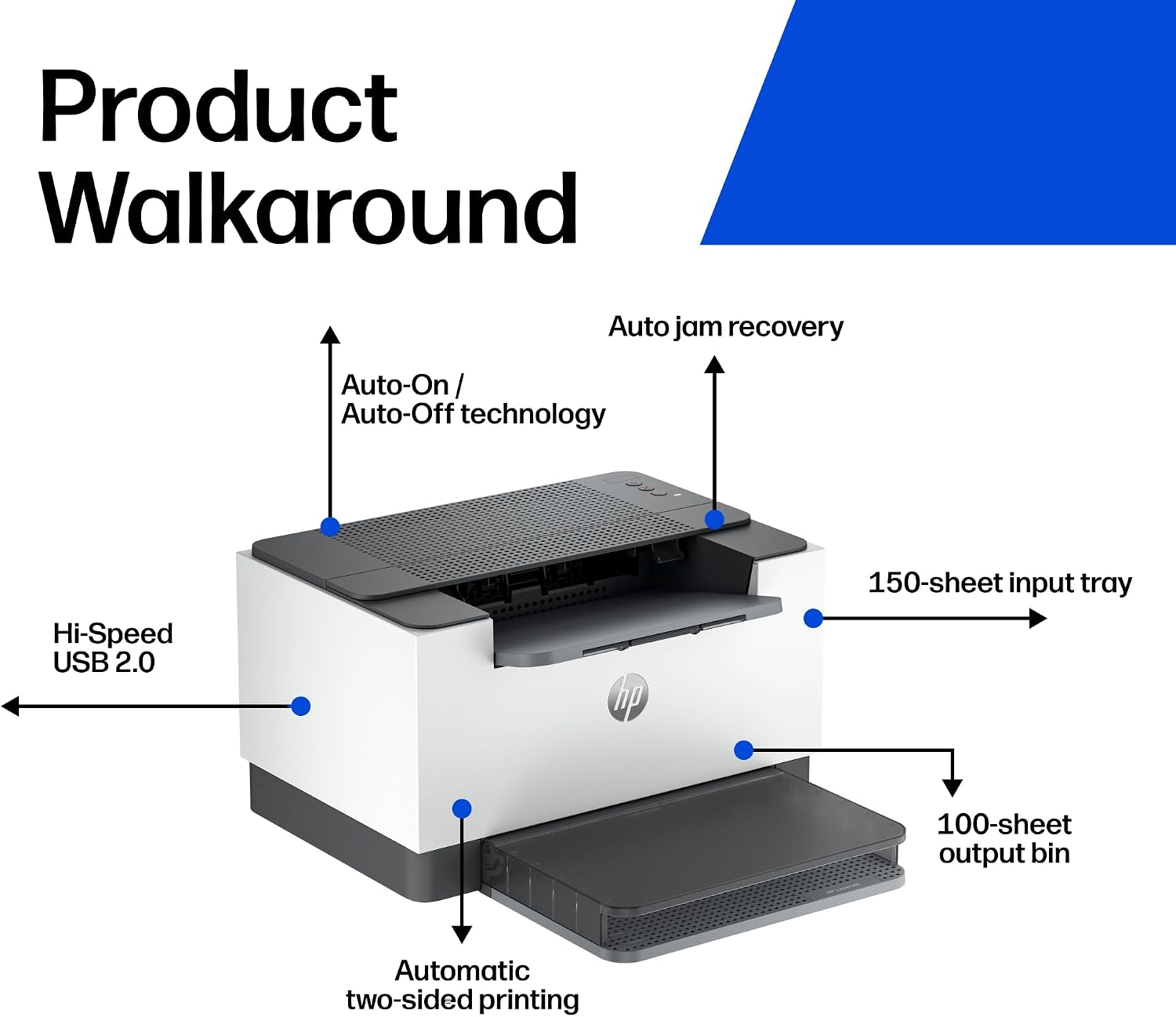 Detalle 2 de HP Laser Printer M209d