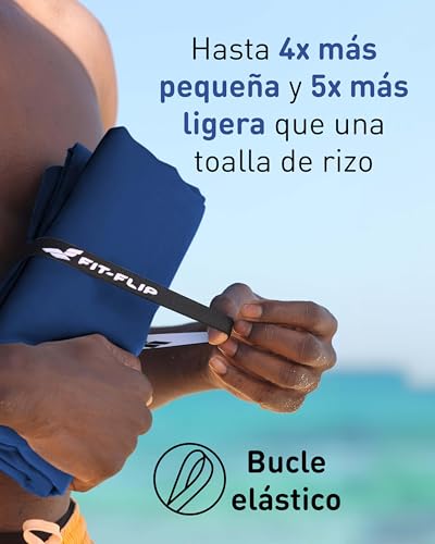 Detalle de Fit-Flip Swimming towel quick-dry microfibre towel 🏖