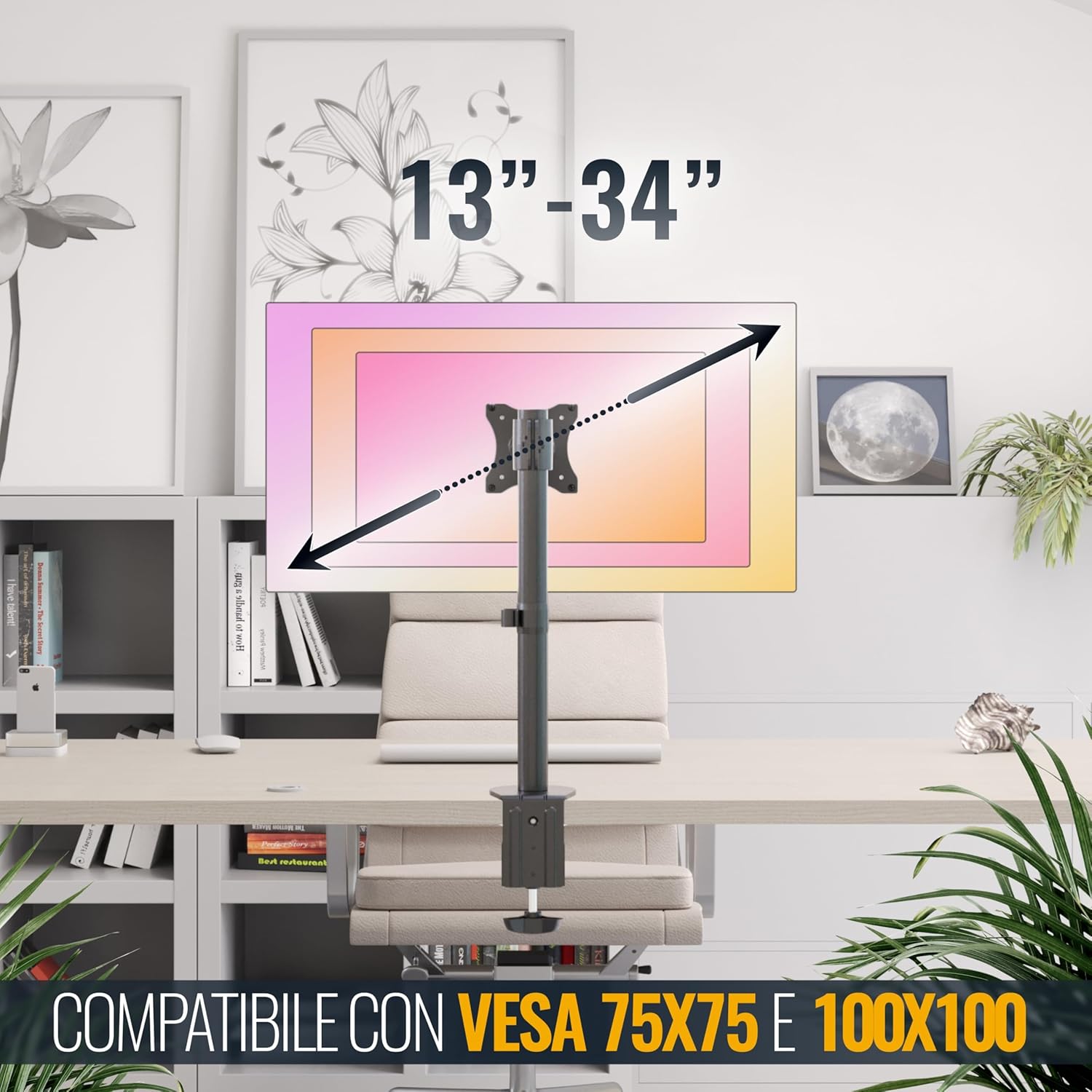 Thumbnail 4 de RICOO TS5611 supporto monitor 12–30 pollici