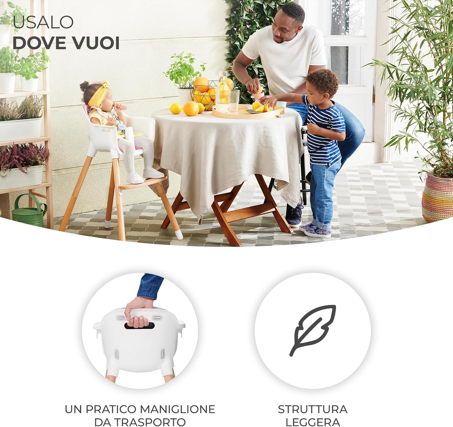 Thumbnail 4 de Kk Kinderkraft Seggiolone Pappa Sienna: seggiolino pappa 6–36 mesi, trasformabile in sedia