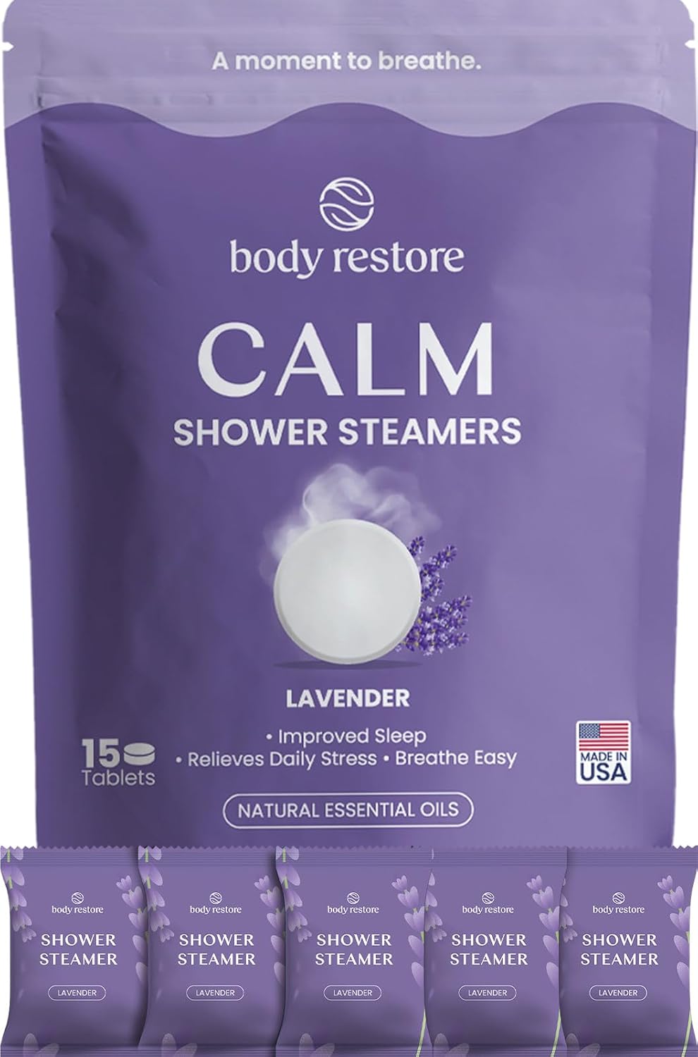 Detalle de Body Restore Shower Steamers 15 Pack