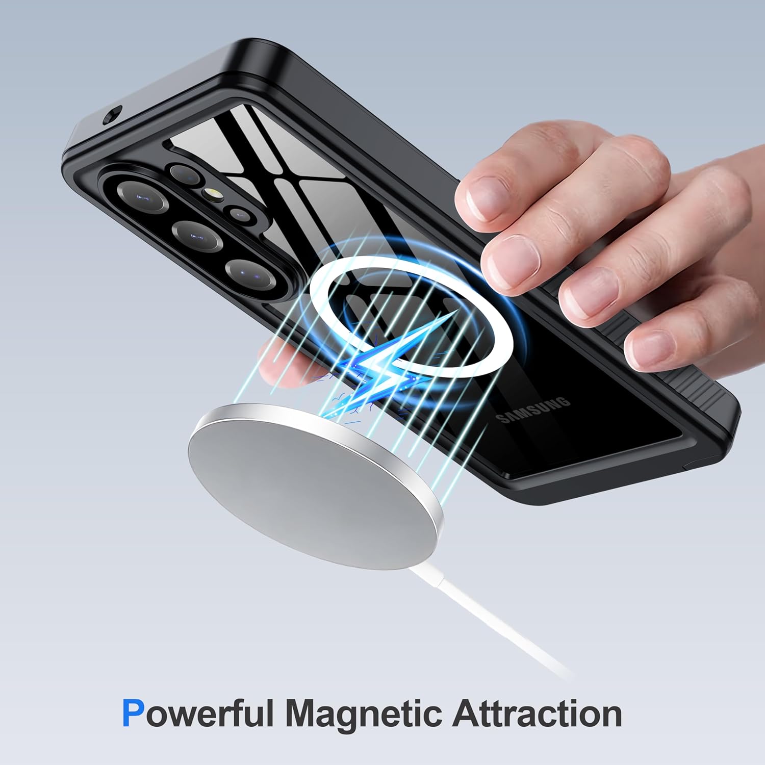 Thumbnail 5 de ANTSHARE waterproof case for Samsung Galaxy S26 Ultra (6.9") with built-in screen & camera protection