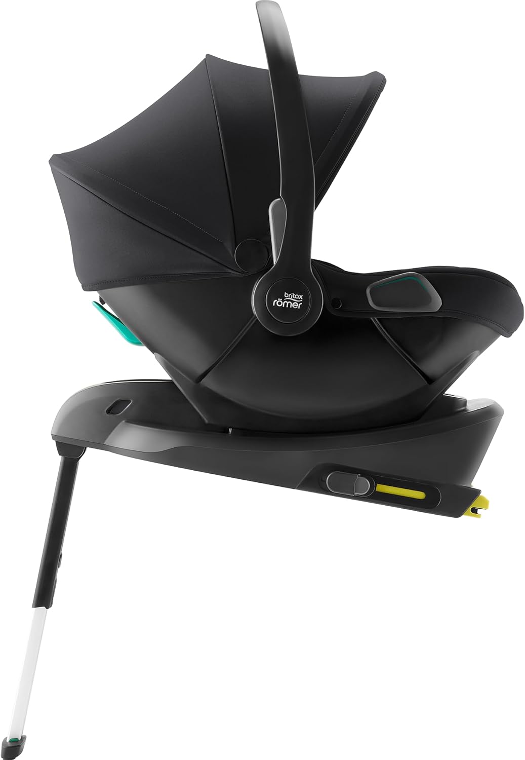 Detalle 2 de BRITAX RÖMER porta bebè BABY-SAFE CORE: seggiolino auto per nascita a 83 cm, Space Black