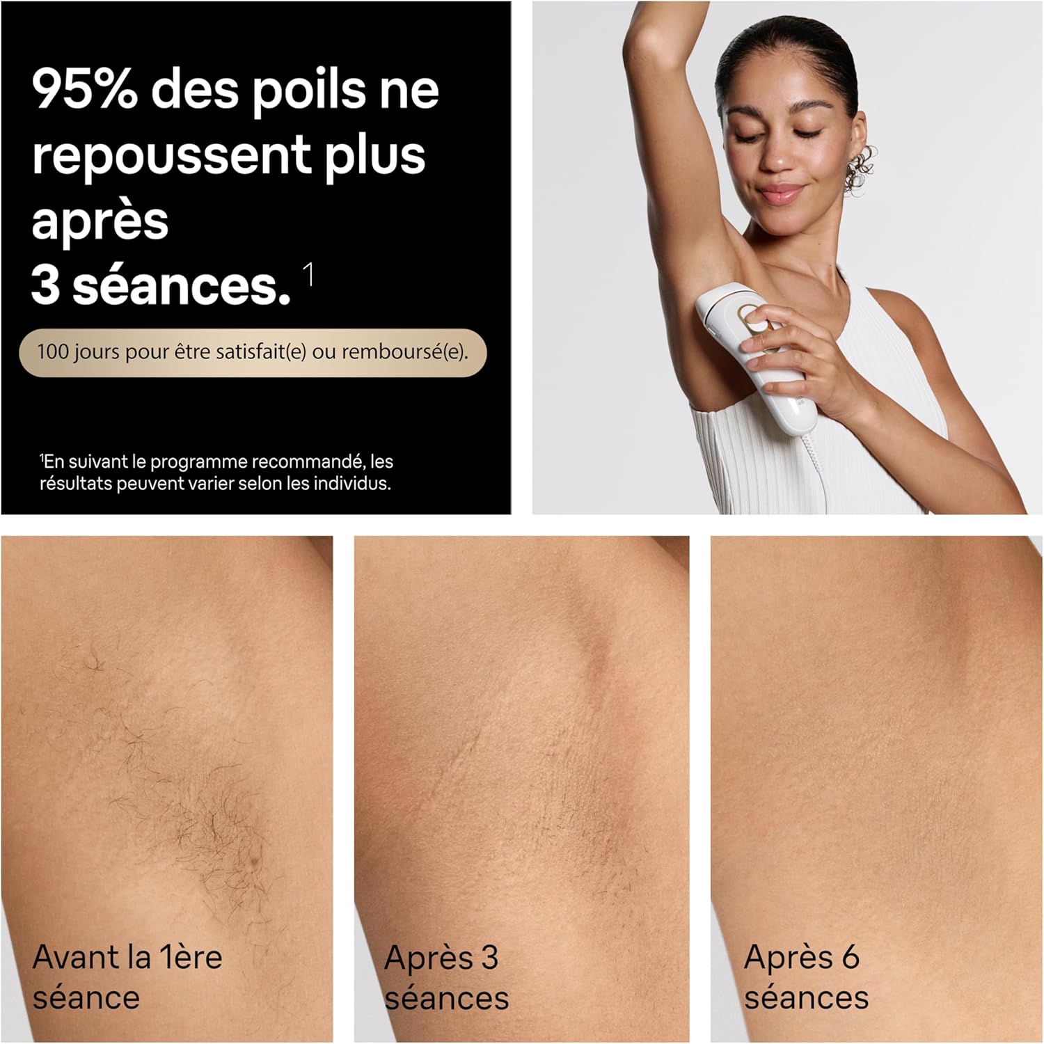 Thumbnail 3 de Braun Epilateur Lumière Pulsée Silk·expert Pro 5 PL5412 – 2 ans de peau douce à domicile