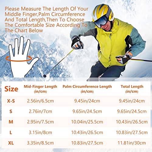 Thumbnail 5 de Odtmger Ski Gloves waterproof winter gloves
