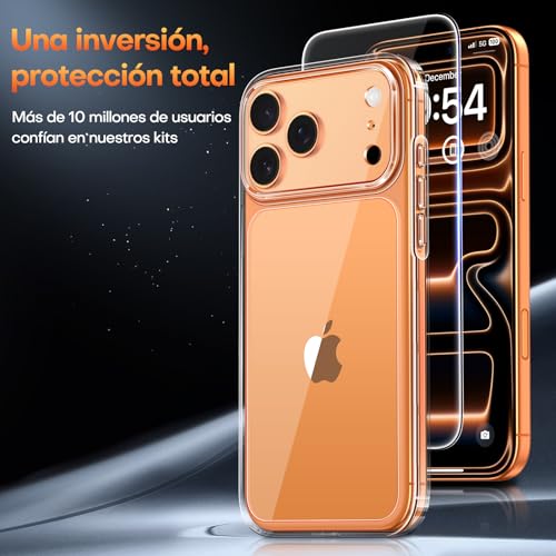 Thumbnail 2 de TAURI funda iPhone 17 Pro 6.6" con protector y protección militar