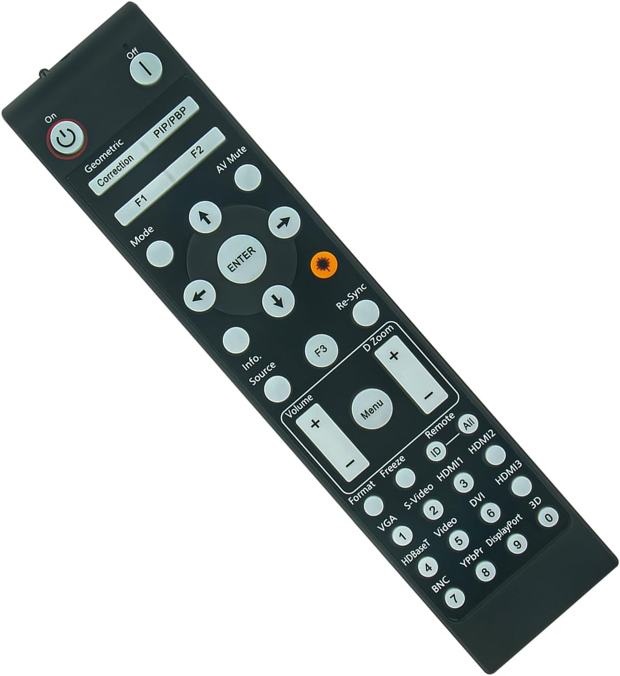 Thumbnail 3 de BR-3075W Replaced Remote Control for Optoma Projectors