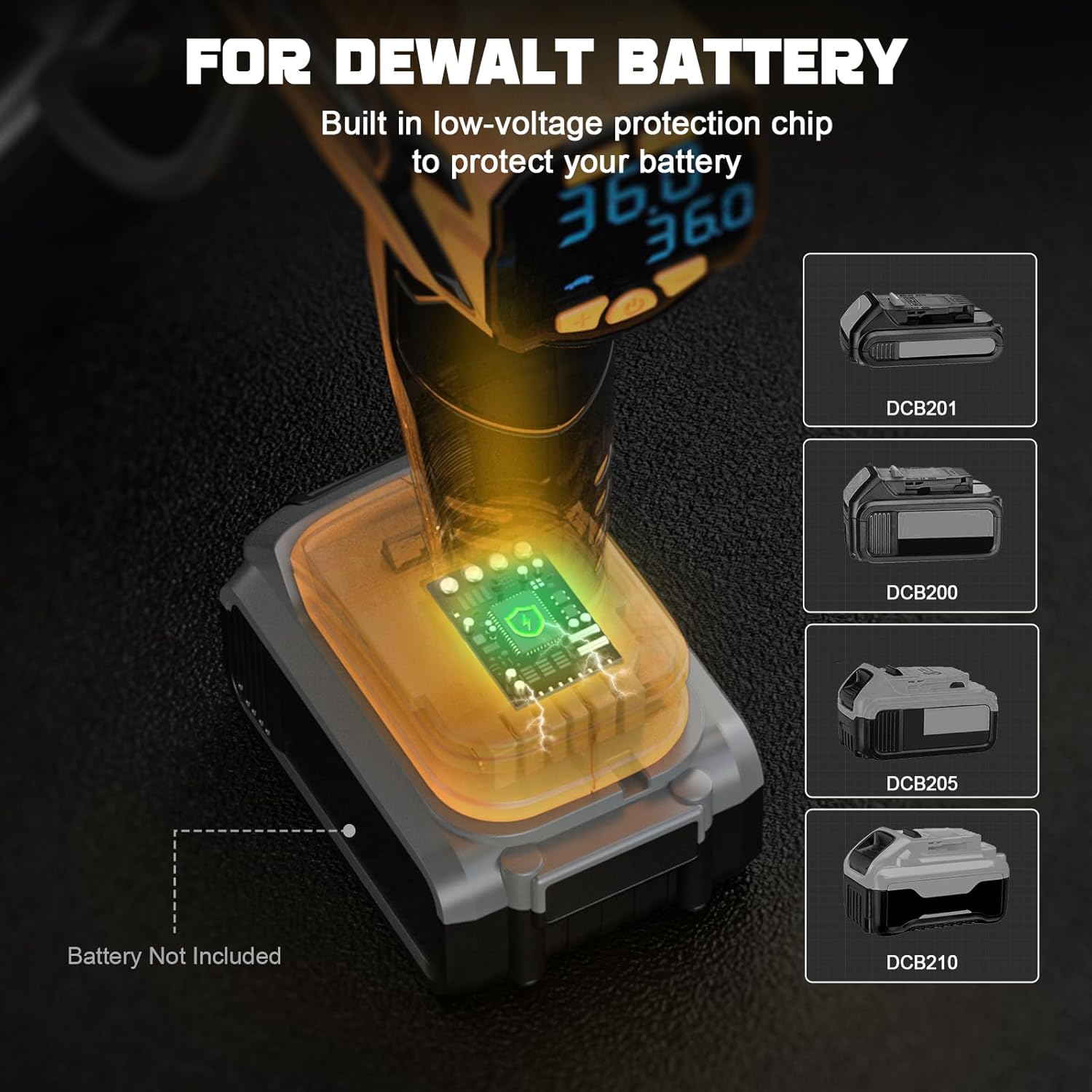 Thumbnail 5 de LIVOWALNY 160PSI Cordless Tire Inflator