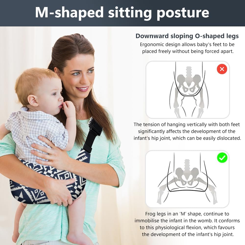 Thumbnail 4 de AOOWU Baby Carrier – adjustable baby sling for newborns to toddlers