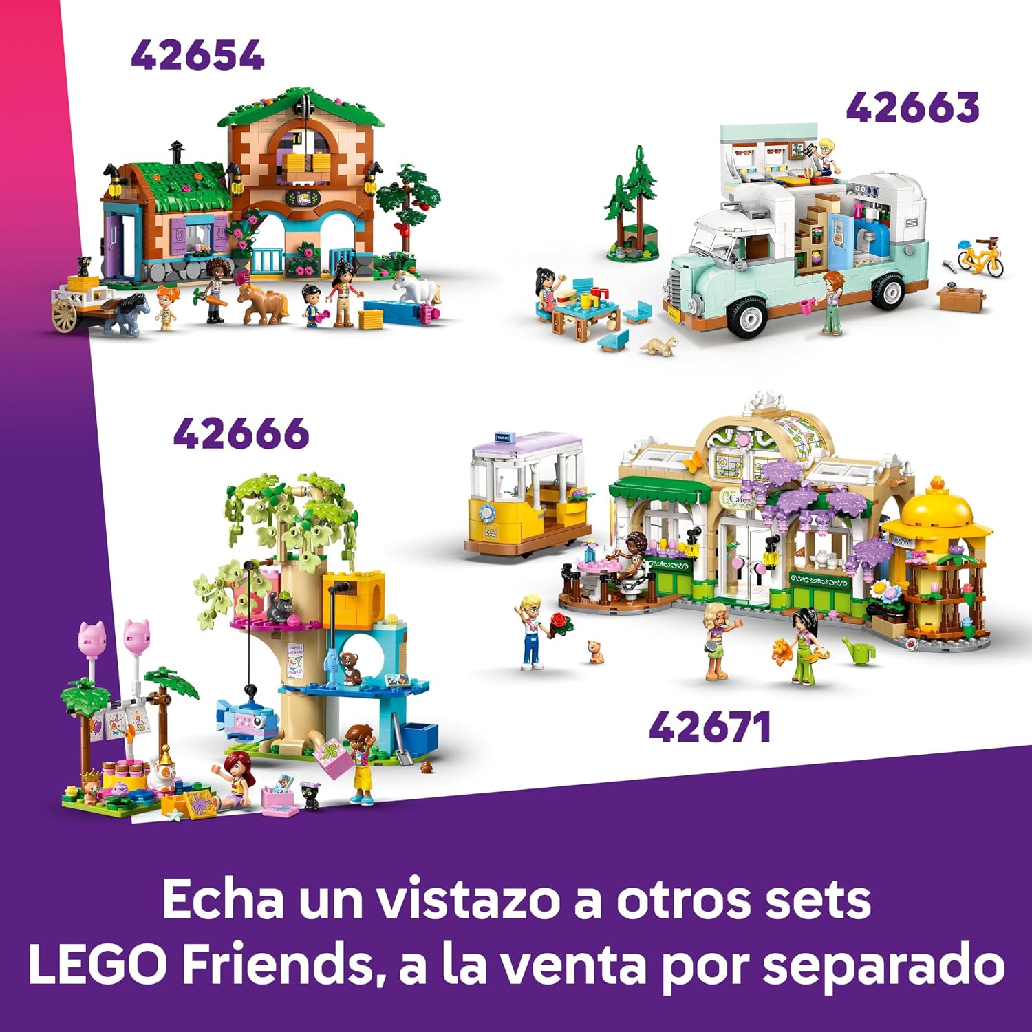 Thumbnail 6 de LEGO Friends Hotel de Vacaciones Familiares en la Playa 42673