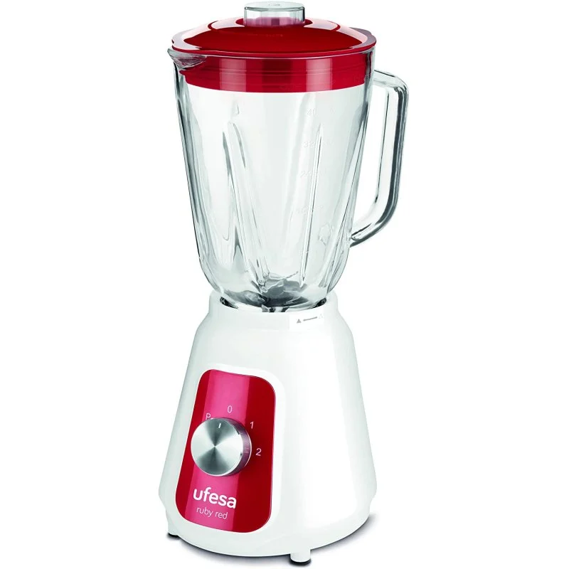 Detalle de Ufesa BS4717 Ruby Red batidora de vaso 1500 W